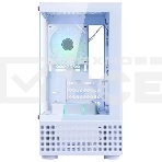 Корпус 1STPLAYER MIKU Mi2-A ARGB White / mATX / 3x120mm ARGB fans / Mi2-A-WH-2FC7R-W-1FC7-W, фото12