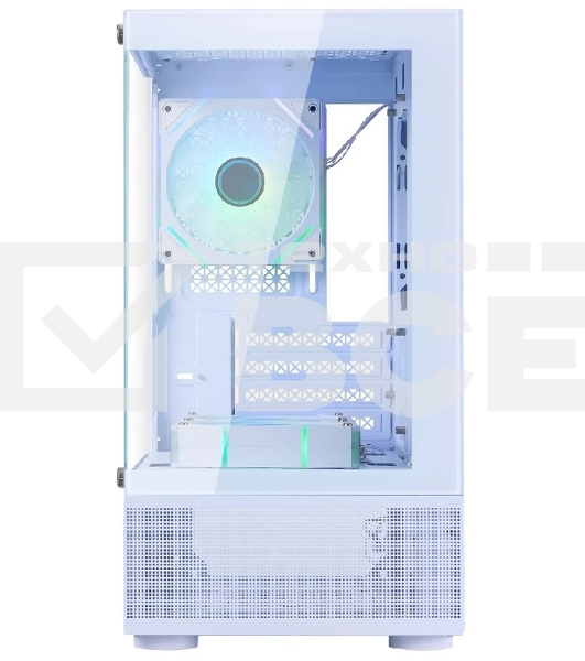 Корпус 1STPLAYER MIKU Mi2-A ARGB White / mATX / 3x120mm ARGB fans / Mi2-A-WH-2FC7R-W-1FC7-W