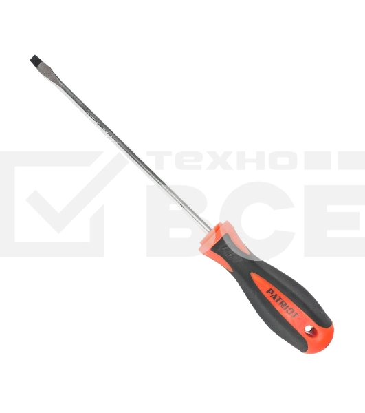 Отвертка Patriot SL5x150, CR-V,магнитная, 2-х компонентная рукоятка