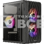 Компьютерный корпус Aerocool / Formula V Line CS-107 Plus mATX USB 3.0x1/USB 2.0x1/audio черный, фото 1