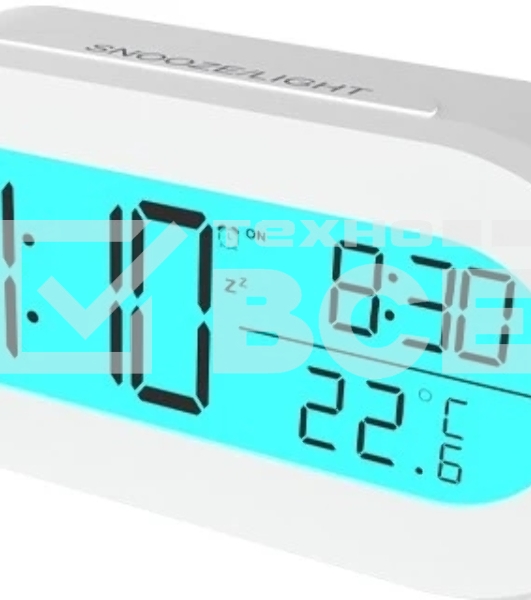 Часы-будильник RITMIX CAT-110 белый