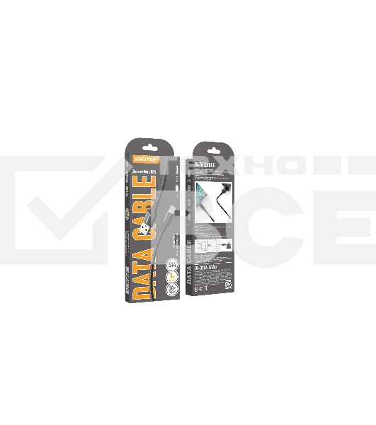 Кабель Smartbuy (iK-3112-S14b) S14 Type C черный, 3 А, 1 м