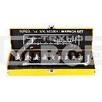 Набор торцевых ключей 10 шт Deli DL2010T Материал: 50BV30. Набор инструментов из 10 шт.:Головка серии 12,5 мм, 9 шт. (10, 12, 13, 14, 17, 19, 21, 22, 24 мм). Металлический кейс., фото2