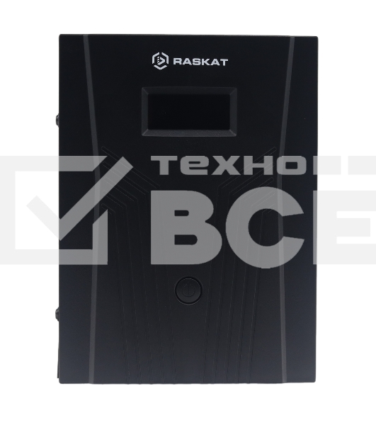Источник бесперебойного питания (ИБП) Raskat ИБП Raskat HSL-3000VA (3000VA, 1800Вт, 4xCEE7, LCD, USB type-B, 2xRJ-45)