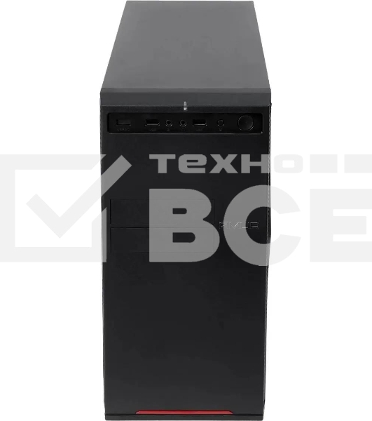 Компьютер Amur Нарвал B7I21 MT i5 12400 (2.5) 16Gb SSD 512Gb UHDG 730 FreeDOS 2.5xGbitEth 500W мышь клавиатура черный (RUS) (2147011)