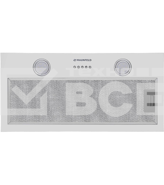 Вытяжка встраиваемая Maunfeld THAMES 601M белый, 60 см, 520 куб. м/ч, 45 дБ
