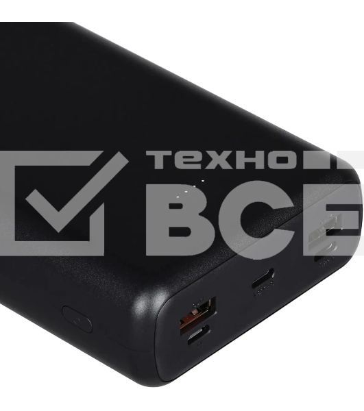 Портативный аккумулятор TFN Solid PB-283 30000mAh QC/PD 20W 3A 3xUSB-A/USB-C черный (TFN-PB-283-BK)