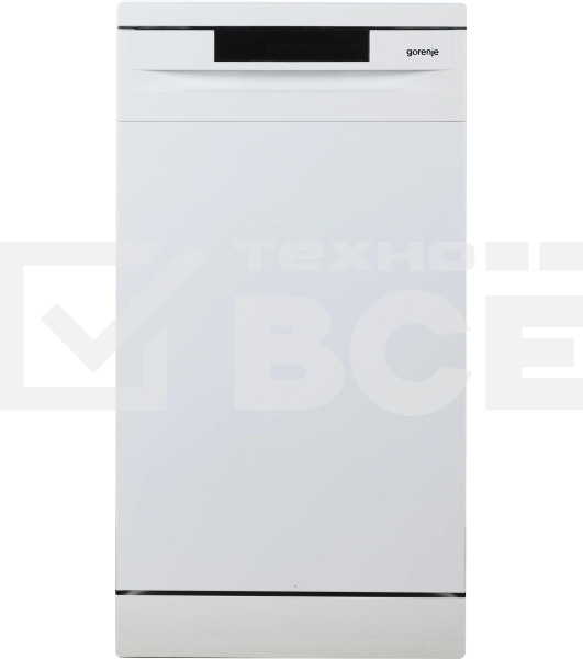 Посудомоечная машина Gorenje GS520E15W, белая, 44.8 см, 9 компл., 47 дБ, класс A++