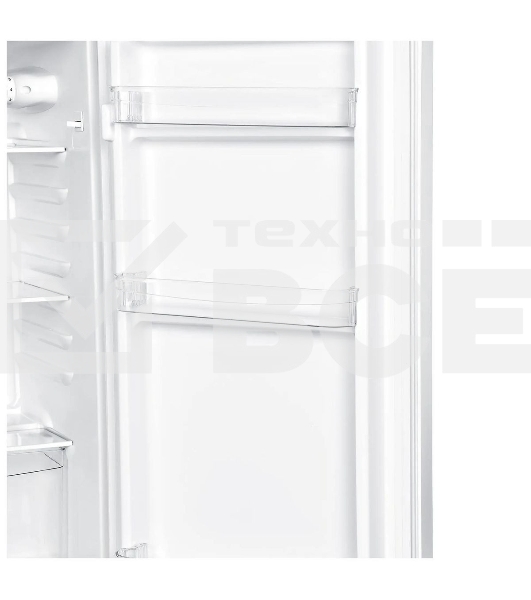 Холодильник Hyundai CT1551WT белый двухкамерный 98/33л морозилка сверху