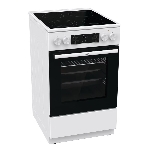 Плита электрическая Gorenje GEC5C40WC белый, конфорок 4 шт, духовка 70 л, 50 см x 85 см x 59.4 см, фото 1