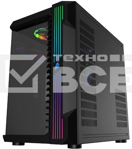 Компьютерный корпус 1STPLAYER STEAMPUNK SP9 Black / SP9-BK