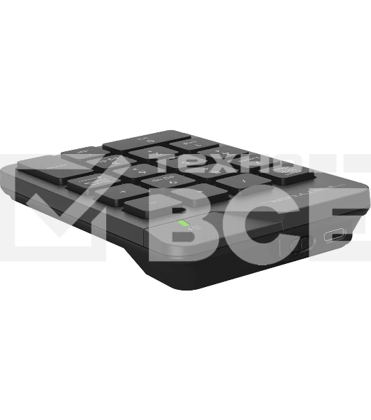 Числовой блок A4Tech FGK21C беспроводной, USB, Радиоканал, серый