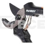 Секатор PATRIOT PAP-177,контактный,наковаленка (cталь 65 Mn), лезвие (япон.сталь SK5), PP+TPR рукоятки, пружин.привод,177 мм, фото3