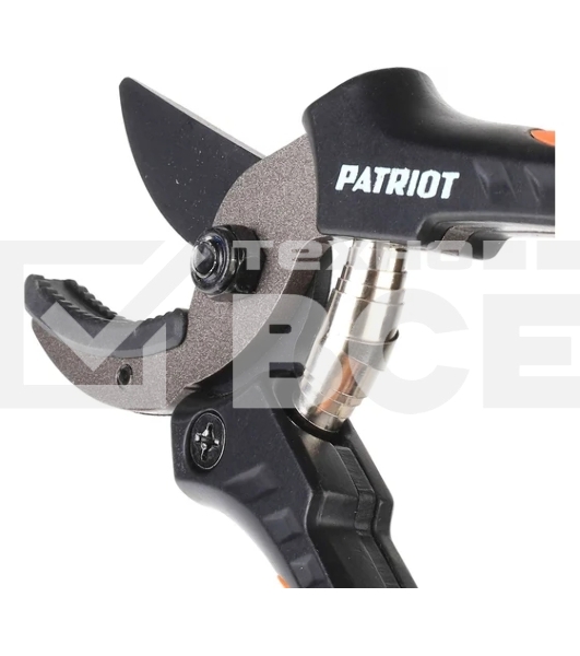 Секатор PATRIOT PAP-177,контактный,наковаленка (cталь 65 Mn), лезвие (япон.сталь SK5), PP+TPR рукоятки, пружин.привод,177 мм