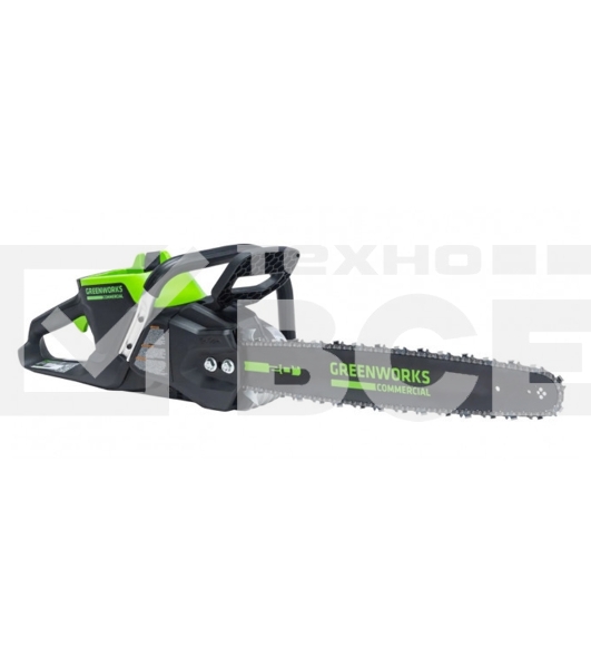 Цепная пила аккумуляторная GreenWorks GD82CS51, 82V, 51 см, бесщеточная, с 1хАКБ 5 А·ч. и ЗУ (2008307UB)