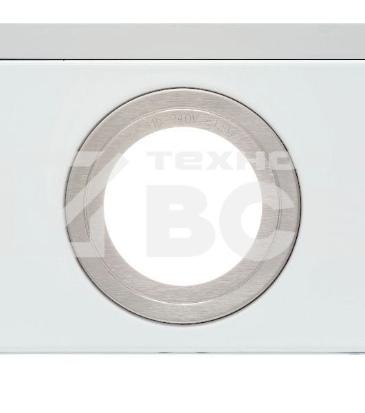 Вытяжка встраиваемая Krona Kamilla T 500 белый/серый, 50 см, 500 куб. м/ч, 46 дБ