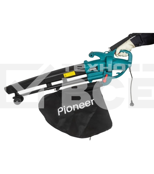 Воздуходув-Садовый Пылесос электрический Pioneer EBVM-3000-01
