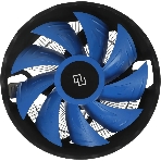 Кулер Digma D-CPC95-PWM2 синий/черный 120мм алюминий 1500rpm 29db 4-pin 95W 66мм, фото4