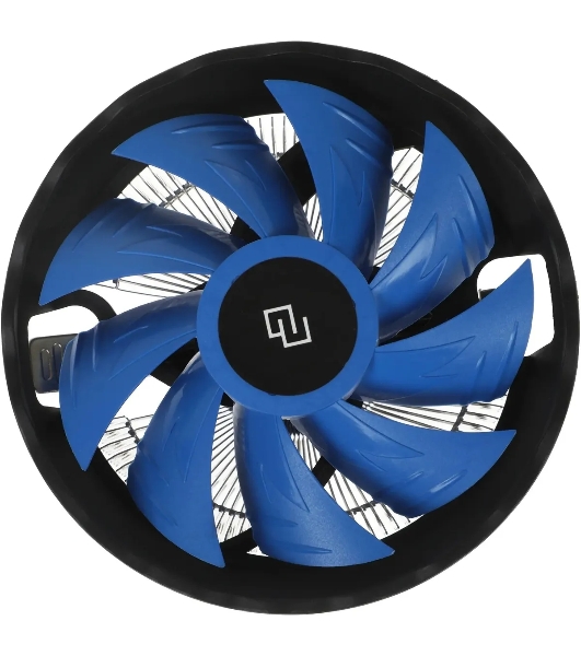 Кулер Digma D-CPC95-PWM2 синий/черный 120мм алюминий 1500rpm 29db 4-pin 95W 66мм