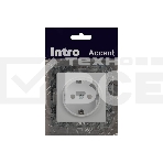 Розетка Intro Accent 6-202-01 2P+E Schuko 16А-250В IP20 СУ AL/CU белый Б0063678, фото2