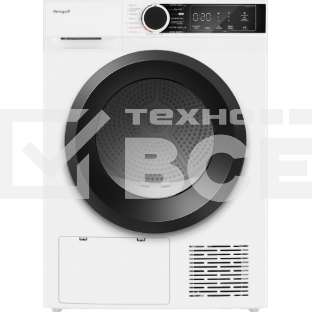 Сушильная машина Weissgauff WD 5948 Heat Pump белый, 8 кг, сушка - тепловой насос, программ - 15, 59.5 x 84.5 x 60 см