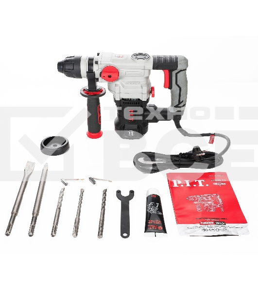 Перфоратор P.I.T. PBH26-C4 патрон:SDS-plus уд.:4.7Дж 1200Вт (кейс в комплекте)