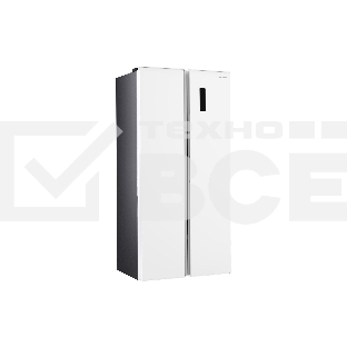 Холодильник Willmark SBS-647NFIW белый двухкамерный 249/180 л морозилка сбоку, NoFrost, Side-By-Side