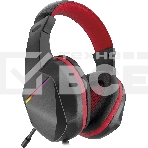 Наушники с микрофоном Оклик HS-L335G черный 2.2м мониторные USB оголовье (1972582), фото4