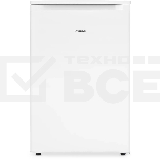 Холодильник Hyundai CO15051A белый однокамерный 101/14л морозилка сверху