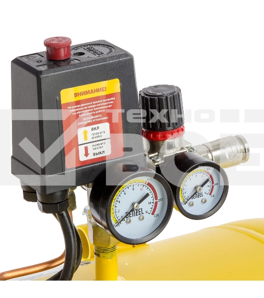 Компрессор воздушный Denzel DKV2200/50,Х-PRO 2,2 кВт, 400 л/мин, 50 л