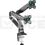 Кронштейн для 2 мониторов ONKRON G200 для монитора 13'-32' настольный, черный, фото 1