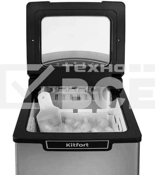 Ледогенератор Kitfort KT-1807 105Вт серебристый/черный