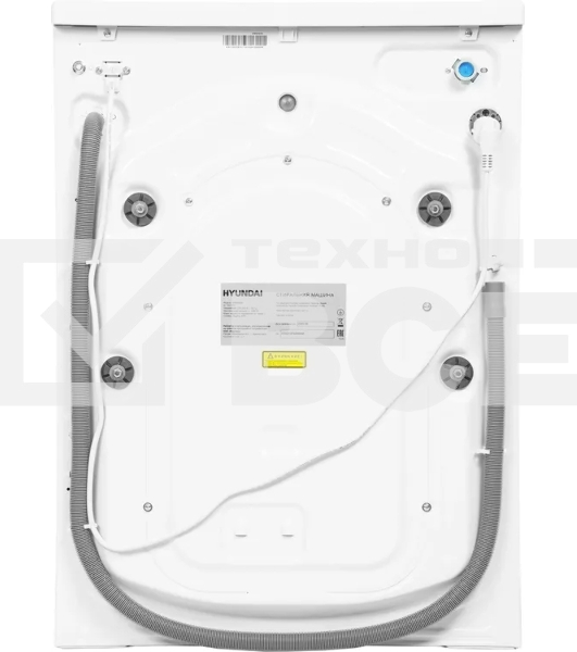 Стиральная машина Hyundai WME6009 белый, загр. фронтальная макс.: 6 кг 1000 об/мин класс: А++