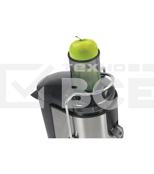 Соковыжималка Zigmund & Shtain EJ-751 стальной/чёрный, центробежная, 1000 Вт, 900 мл, механическое