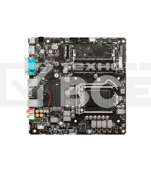 Материнская плата MSI H510TI-S09, LGA 1200, Intel H510, 2xSO-DIMM DDR4, 2xSATA, 1xM.2, 1xHDMI, 1x1Gb LAN, 4xUSB-A 3.2 Gen 1, 2x3.5мм, 5.1, Mini-ITX