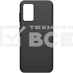 Чехол (клип-кейс) BORASCO Silicone Case, для Samsung Galaxy A32, черный, фото 1