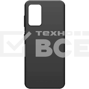 Чехол (клип-кейс) BORASCO Silicone Case, для Samsung Galaxy A32, черный