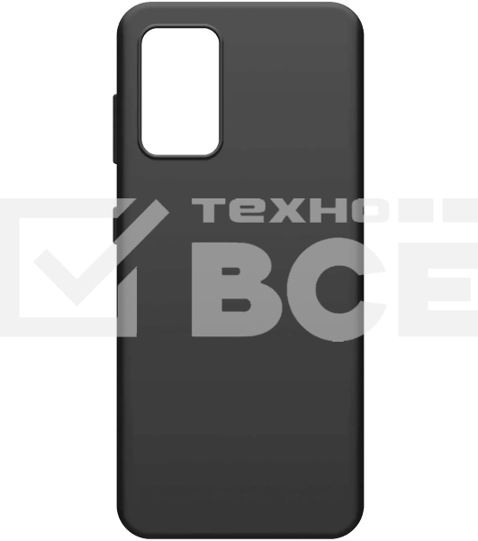 Чехол (клип-кейс) BORASCO Silicone Case, для Samsung Galaxy A32, черный