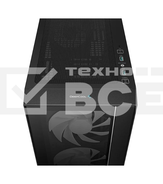 Компьютерный корпус Deepcool MATREXX 55 V4 без БП, боковое окно (закаленное стекло), 3xARGB LED 140мм вентилятора спереди, 1xARGB LED 120мм вентилятор сзади, черный, ATX