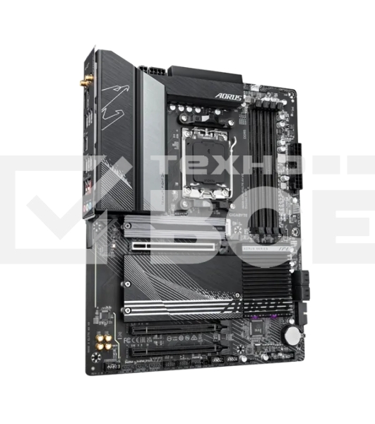 Материнская плата GIGABYTE B650 AORUS ELITE AX V2, AM5, AMD B650, 4xDDR5, 4xSATA, 3xM.2, 1xPCI-E 4.0 x16, 1xHDMI, 1xDP, 1xUSB-C 3.2 Gen 2, 5xUSB-A 3.2 Gen 1, 2xUSB-A 3.2 Gen 2, 4xUSB-A 2.0, 1x 2.5Gb LAN, 3x3.5 мм, 7.1, ATX