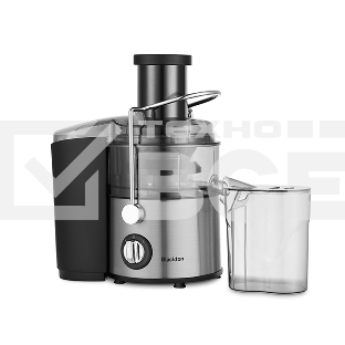 Соковыжималка Blackton Bt J2110 Black-Steel, Мощность 650 Вт, 2 скорости работы
