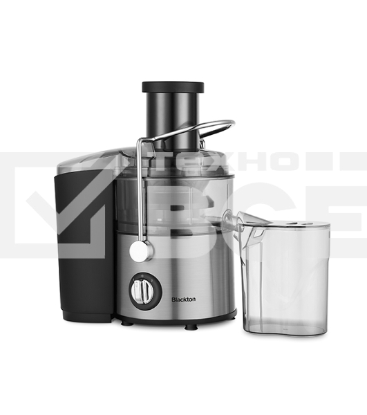 Соковыжималка Blackton Bt J2110 Black-Steel, Мощность 650 Вт, 2 скорости работы