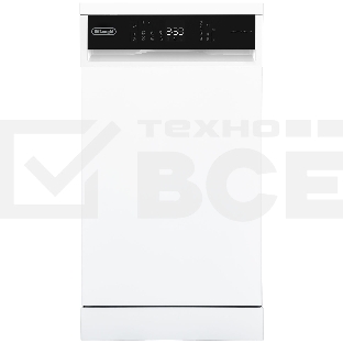 Посудомоечная машина DeLonghi DDWS 465 B CALLISTO белый, 45 см