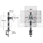 Кронштейн настольный для мониторов HOLDER MDS-M101 черный, фото3