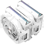 Кулер для процессора Alseye W700-W(USA) белый, 120 мм, алюминий/медь, 2200 об/мин, 35.3 дБ, 4 pin, 230 Вт, 159 мм, фото2