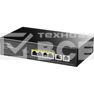 Коммутатор Cudy GS1006P (L2) 6x1Гбит/с 6PoE+ неуправляемый