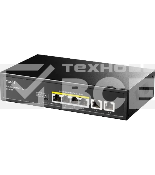 Коммутатор Cudy GS1006P (L2) 6x1Гбит/с 6PoE+ неуправляемый