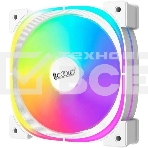 Вентилятор для корпуса PCCooler EF120 ARGB белый, 120 мм, 1500 об/мин, 25.7 дБ, 4 pin, фото4