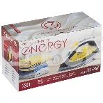 Утюг ENERGY EN-349 желтый/чёрный, 2200 Вт, пар, спрей, тефлоновая подошва, фото2
