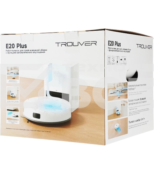Пылесос-робот Dreame Trouver E20 Plus 75Вт белый